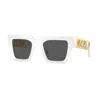 Versace Ve 4431 401/87 50mm Womens Square Sunglasses In White