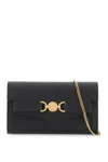 Versace Chain-linked Mini Shoulder Bag In Black