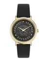 Versace V-dollar Leather Watch