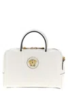 Versace Medusa Crossbody Bag Detachable Strap Top Handle In White