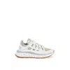 Versace Women White/grey/gold Trigreca Sneakers In White