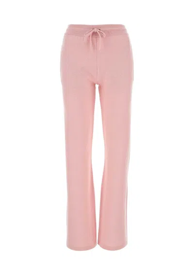 VERSACE WOMEN'S WOOL BLEND FLARED LEG PANT