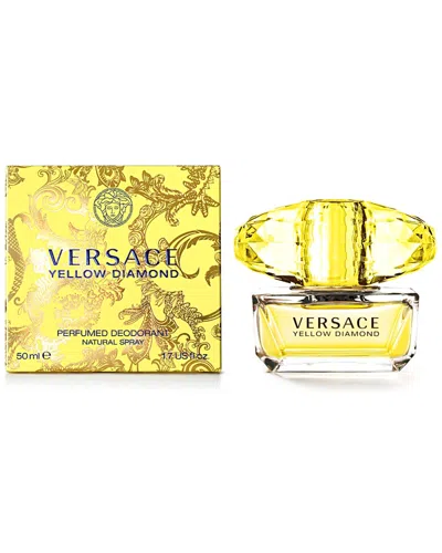 Versace Women's Yellow Diamond 1.7oz Deodorant Spray In White