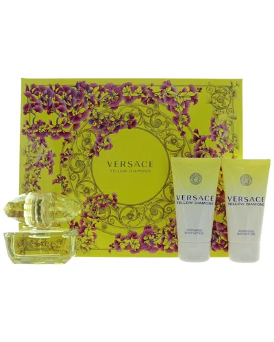 Versace Women's Yellow Diamond Edt Set In Multi