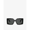 Versace E4478u Square Sunglasses In Black