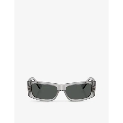 Versace Womens  Ve4482 Pillow-frame Injected Sunglasses In Grey