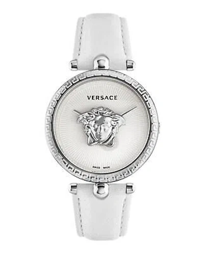 Pre-owned Versace Womens Palazzo Empire Stainless Steel 39mm Strap Fashion Watch