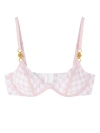 Versace Bikini Mit Medusa Head-motiv In Pink