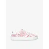 Versace Womens Gold Comb Greca Underwater Barocco-print Woven Low-top Trainers Eur 38/5 Uk