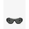 Versace Injected Ve4475 Sunglasses In Black