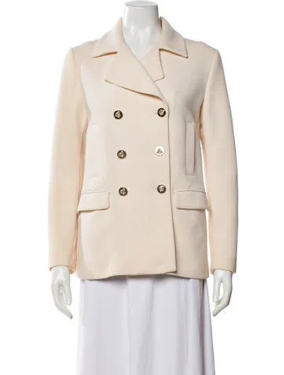 Pre-owned Versace Wool Blazer In Neutral