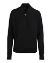 VERSACE WOOL BLEND COLLARED SWEATER