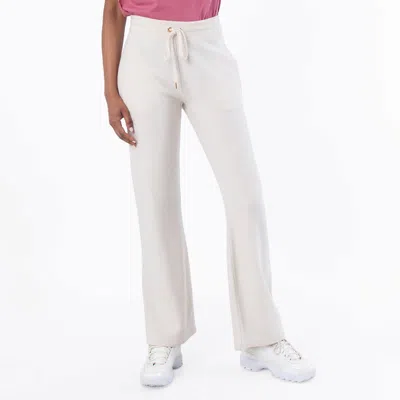 Versace Wool-blend Flared Towel Pants In White