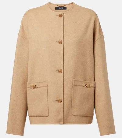 VERSACE WOOL-BLEND JACKET