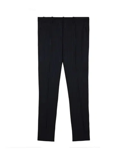 Versace Wool Blend Trousers Woman Pants Blue Size 4 Virgin Wool, Cotton