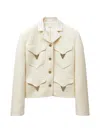Versace Wool Jacket In Brown