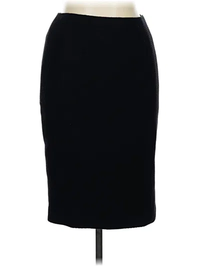 Pre-owned Versace Wool Skirt In Black