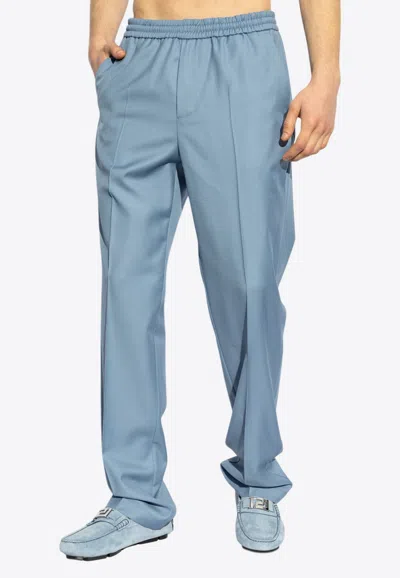 Versace Wool Tailored Pants
