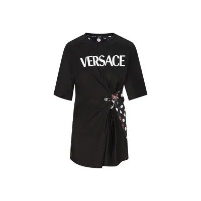 Versace X Dua Lipa Butterfly Print T-shirt
