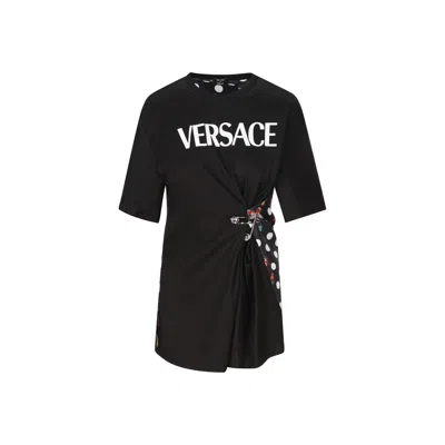 Versace X Dua Lipa Butterfly Print T-shirt Women