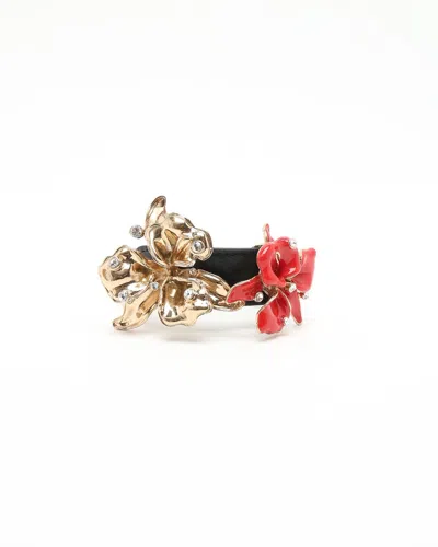 Versace X H&m Floral Bracelet In Multicolour