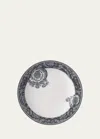 Versace X Rosenthal Barocco Haze Rimmed Soup Plate In Haze