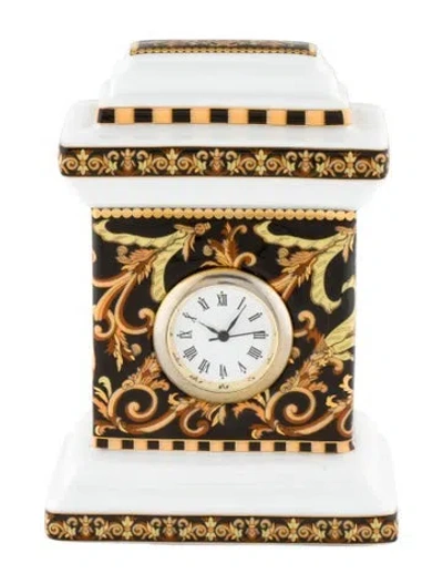 Pre-owned Versace X Rosenthal Clock In Multi