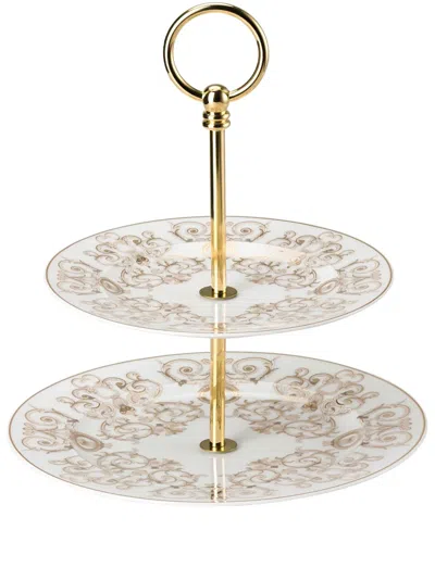 Versace X Rosenthal Etagere Stand In White