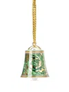 Versace X Rosenthal Medusa Garland Bell (7cm X 6cm) In Grün