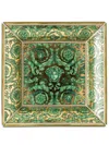 Versace X Rosenthal Medusa Garland Plate (18cm X 18cm) In Grün