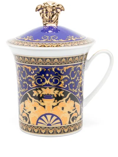Versace X Rosenthal Medusa Blue Mug