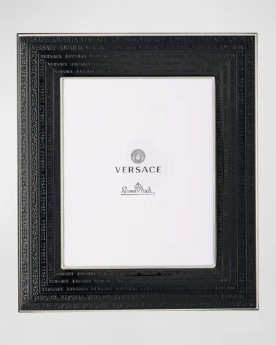Versace X Rosenthal Vhf11 Picture Frame, 8" X 10" In Black