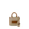 Versace Xs Athena Crossbody -  - Leather - Neutral In Brown