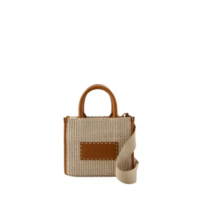 VERSACE VERSACE XS ATHENA CROSSBODY - LEATHER - NEUTRAL