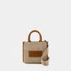 Versace Xs Athena Crossbody -  - Leather - Neutral In Neutral