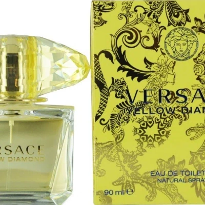 Versace Yellow Diamond By  Edt Spray 3.0 oz