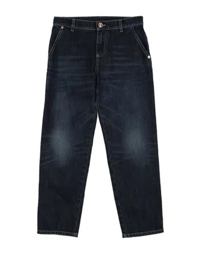 Versace Young Bottomwear - Jeans In Blue