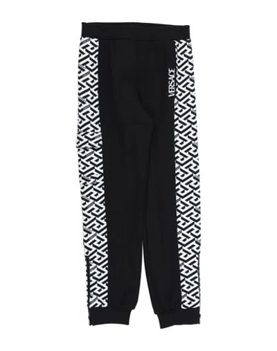 Versace Young Bottomwear - Pants In Black - Grey