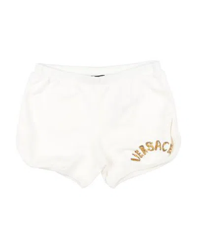 Versace Young Bottomwear - Shorts & Bermuda Shorts In Cream