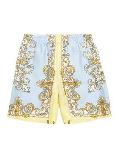 Versace Young Kids' Shirt In Blue