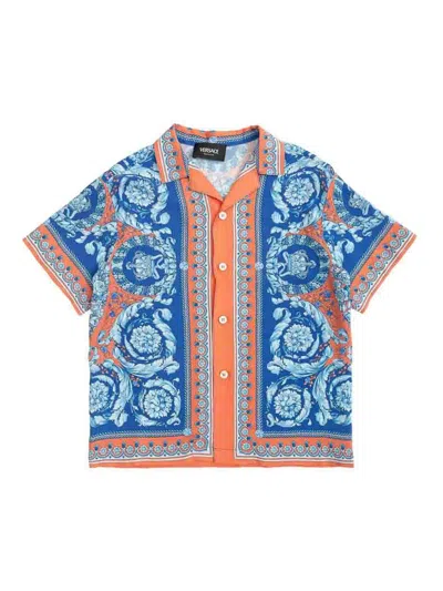 Versace Young Kids' Shirt In Multi