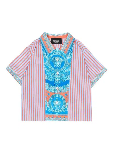 Versace Young Kids' Shirt In Multi