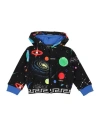 Versace Young Newborn Boy Sweatshirt Black Size 3 Cotton, Polyester, Polyamide, Elastane In Black