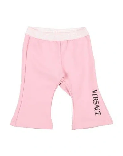 Versace Young Babies'  Newborn Girl Pants Pink Size 3 Cotton, Elastane