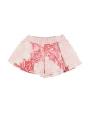 Versace Young Newborn Girl Shorts & Bermuda Shorts Pink Size 3 Cotton In Multi
