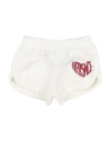 Versace Young Newborn Girl Shorts & Bermuda Shorts White Size 3 Cotton, Elastane In White