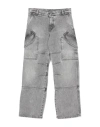 Versace Young Toddler Boy Jeans Grey Size 6 Cotton In Gray