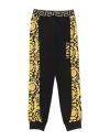 Versace Young Toddler Boy Pants Black Size 6 Cotton, Polyester, Polyamide, Elastane In Black