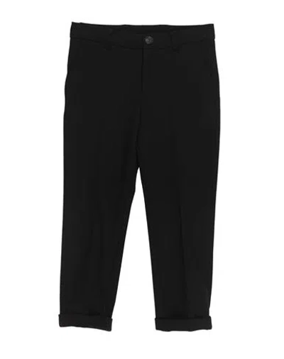 Versace Young Babies'  Toddler Boy Pants Black Size 6 Polyester, Viscose, Cotton, Elastane