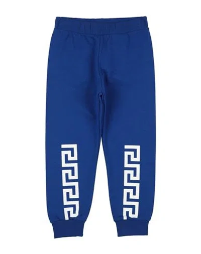 Versace Young Babies'  Toddler Boy Pants Blue Size 6 Cotton, Elastane